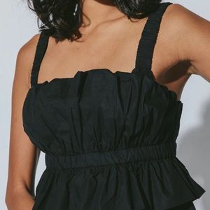 NWT CLEOBELLA Black Midi Dress